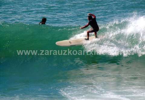 Historia del surf en Zarautz