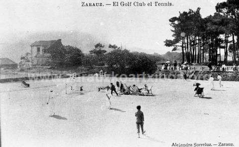 Zarautz. Golf-a. Tenis kluba