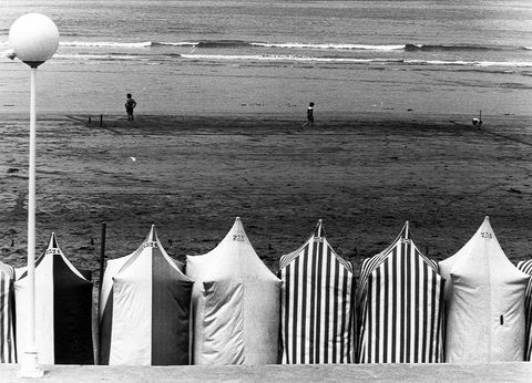 Cabinas de la playa