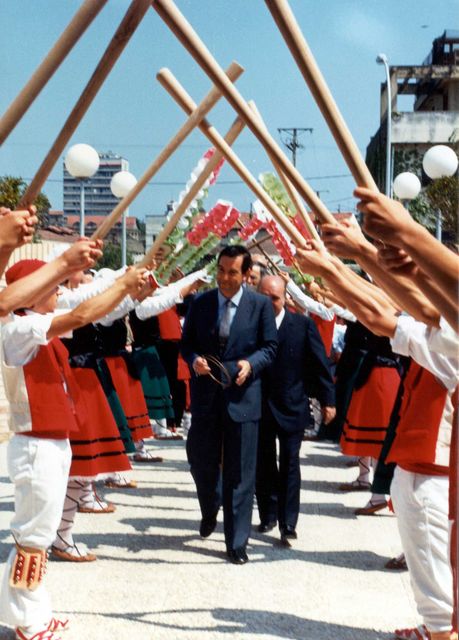 Zarauzko kiroldegiaren inaugurazioa