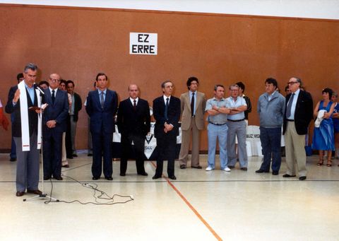 Zarauzko kiroldegiaren inaugurazioa