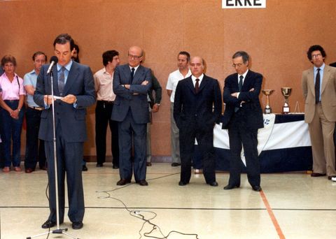 Inauguración del Polideportivo de Zarautz