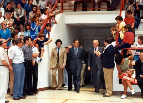 Zarauzko kiroldegiaren inaugurazioa