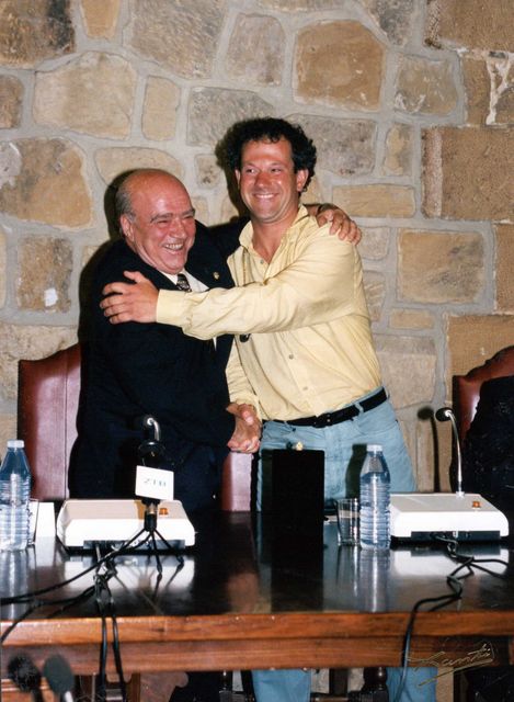 Homenaje a Isidoro Unzueta y Pagoeta Mendizale Elkartea 1997