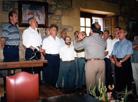 Francisco Escudero, Imanol Urbieta eta Joxe Antonio Azpeitiari omenaldia, 1996