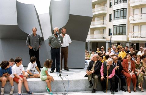 Bertsolarien Plazaren inaugurazioa