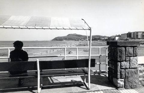 Zarauz. La playa con mirador individual