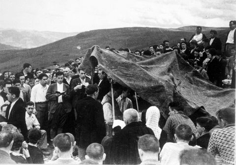 50 aniversario de la colocación de la cruz de Pagoeta