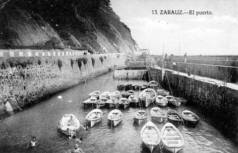 Zarautz: portua