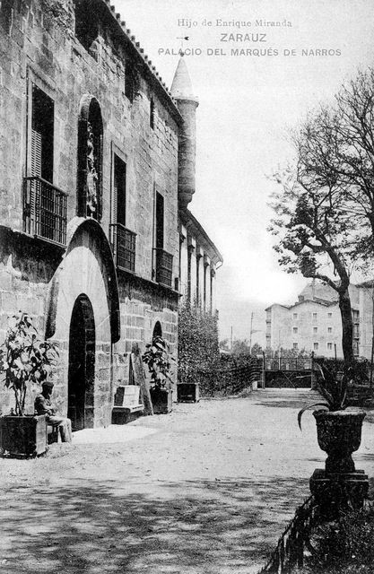 Zarautz. Palacio del Marqués de Narros