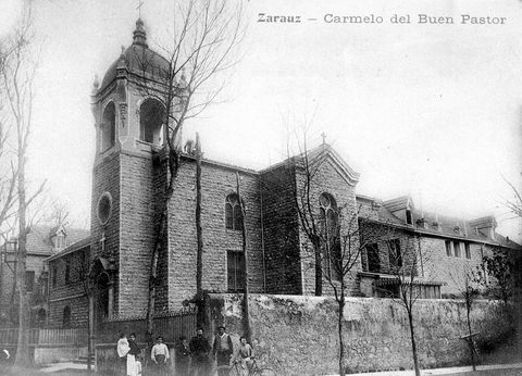 Zarautz: karmeldarrak oinutsik