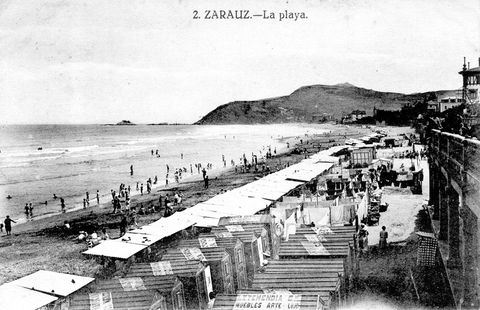 Zarautz: hondartza
