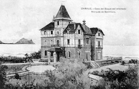 Zarautz. Casa del Duque del Infantado Marqués de Santillana