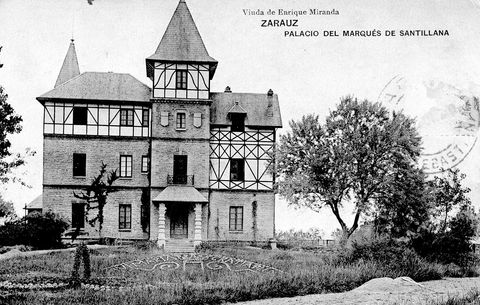 Zarautz: Santillanako markesaren jauregia