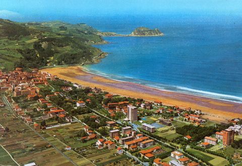 Zarautz: aireko ikuspegia