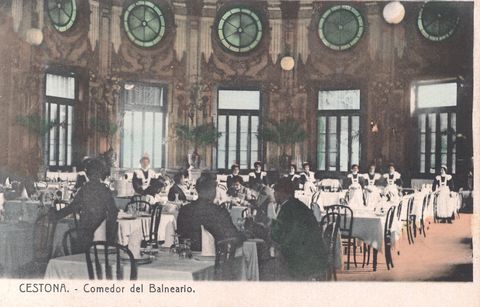 Zestoa. El comedor del Balneario