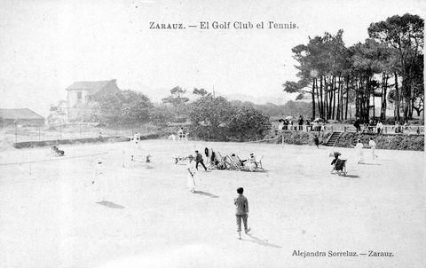Zarautz: Golf Klubeko tenis-zelaia