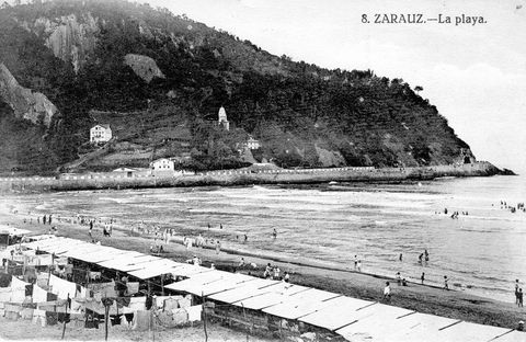 Zarautz: hondartza