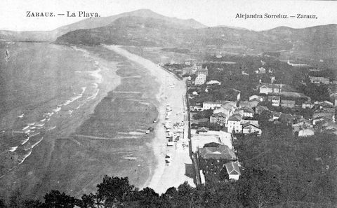 Zarautz: hondartza