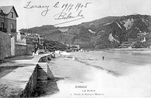 Zarautz: hondartza