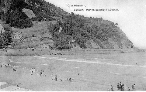 Zarautz: Santa Barbara mendia