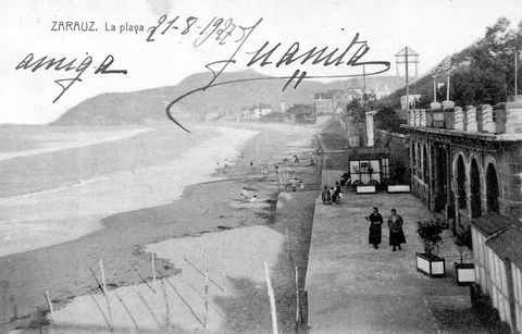 Zarautz: hondartza