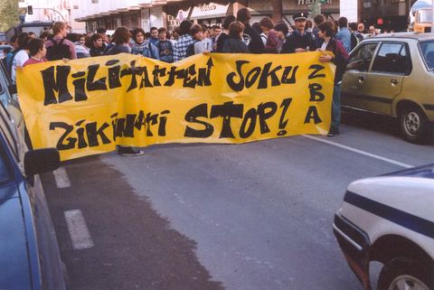Antimilitaristen kontzentrazioa
