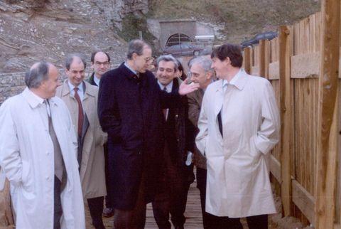 Itsas pasealekuko lanen inaugurazioa.