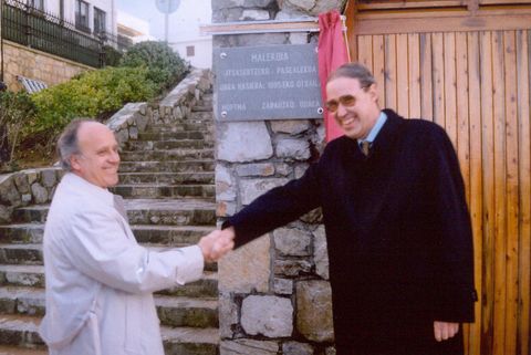 Itsas pasealekuko lanen inaugurazioa.