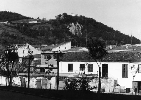 Zarauzko etxe batzuen fatxadak