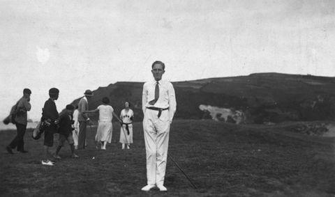 Alfontso infantea Zarauzko Golf Klubean