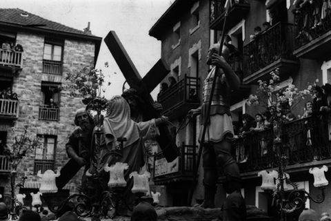 Procesión de Semana Santa en Zarautz