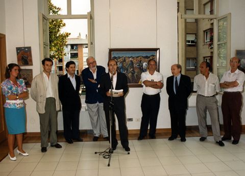 “Jon Koldobika Mendizabalekin, con Juan Luis Mendizabal” jardunaldiak Zarautzen