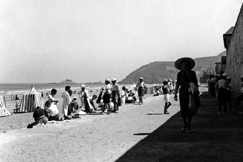 Malecón y playa de Zarautz