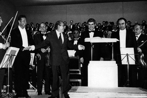 1976ko Donostiako musika-hamabostaldia. “Illeta” obraren estreinaldia