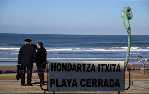 Txapapotea Zarauzko hondartzan