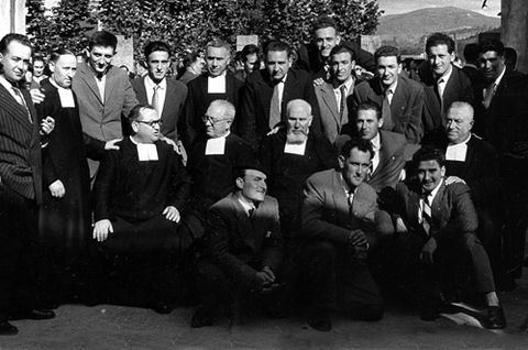 La Salleren egoitzaren urrezko ezteiak