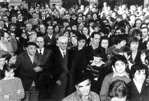 Inazio Olabeaga anaiari egindako omenaldia