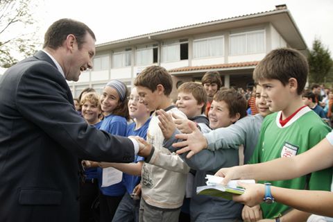La Salle ikastetxearen mendeurrena Zarautzen