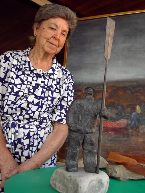 Rosario Florez artistaren lan baten dohaintza