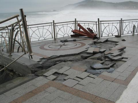 Ekaitza Zarautzen