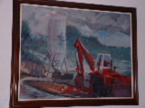 Grúa en construcción 