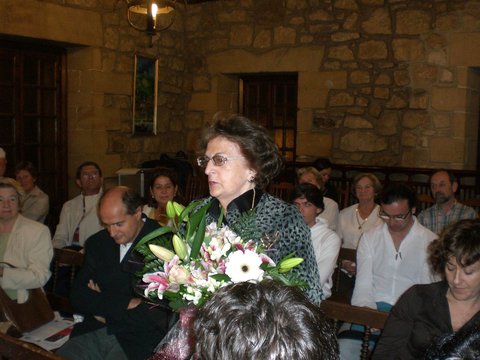 I Francisco Escudero Konposizio Lehiaketaren aurkezpeneko prentsaurrea.