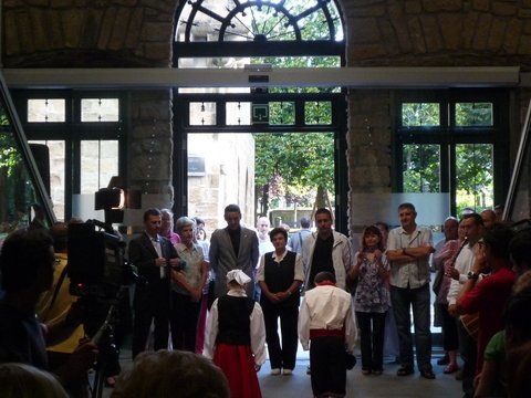 Zarauzko Azoka Plazaren inaugurazioa