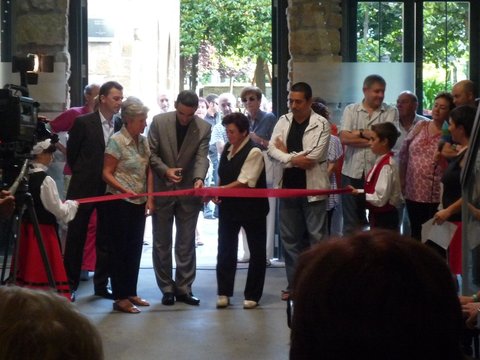 Inauguración de la Plaza del Mercado de Zarautz