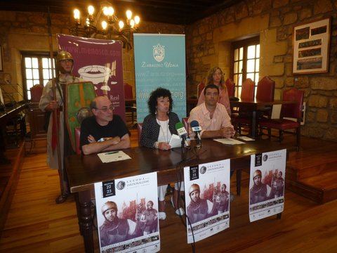 Rueda de prensa de presentación de las Jornada romanas de Zarautz