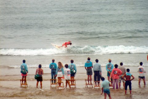 Historia del surf en Zarautz