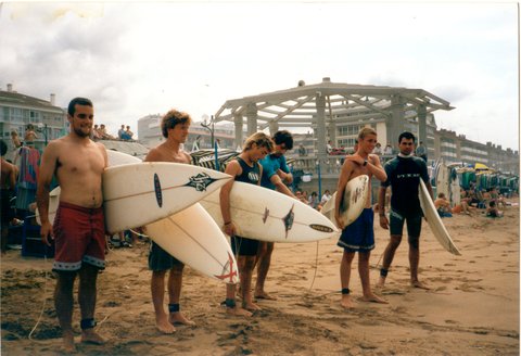 Historia del surf en Zarautz