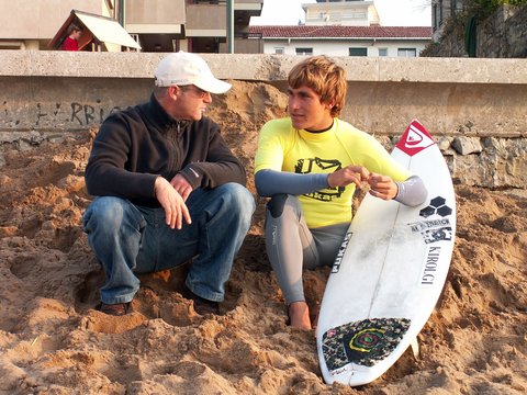 Historia del surf en Zarautz
