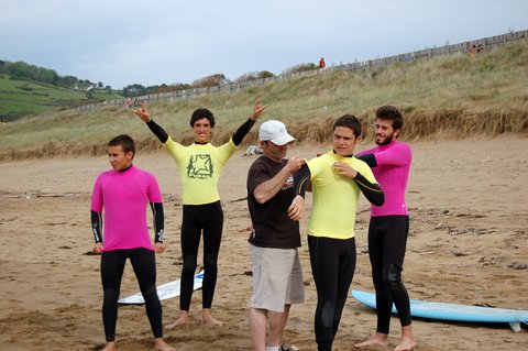 Historia del surf en Zarautz